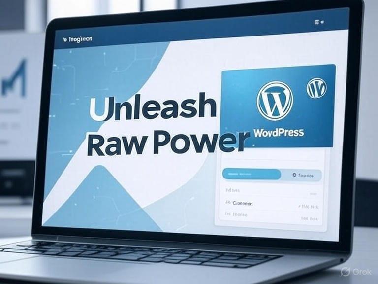 Desktop screen featuring WordPress plugin benefits like easy integration and customization. ToolFire